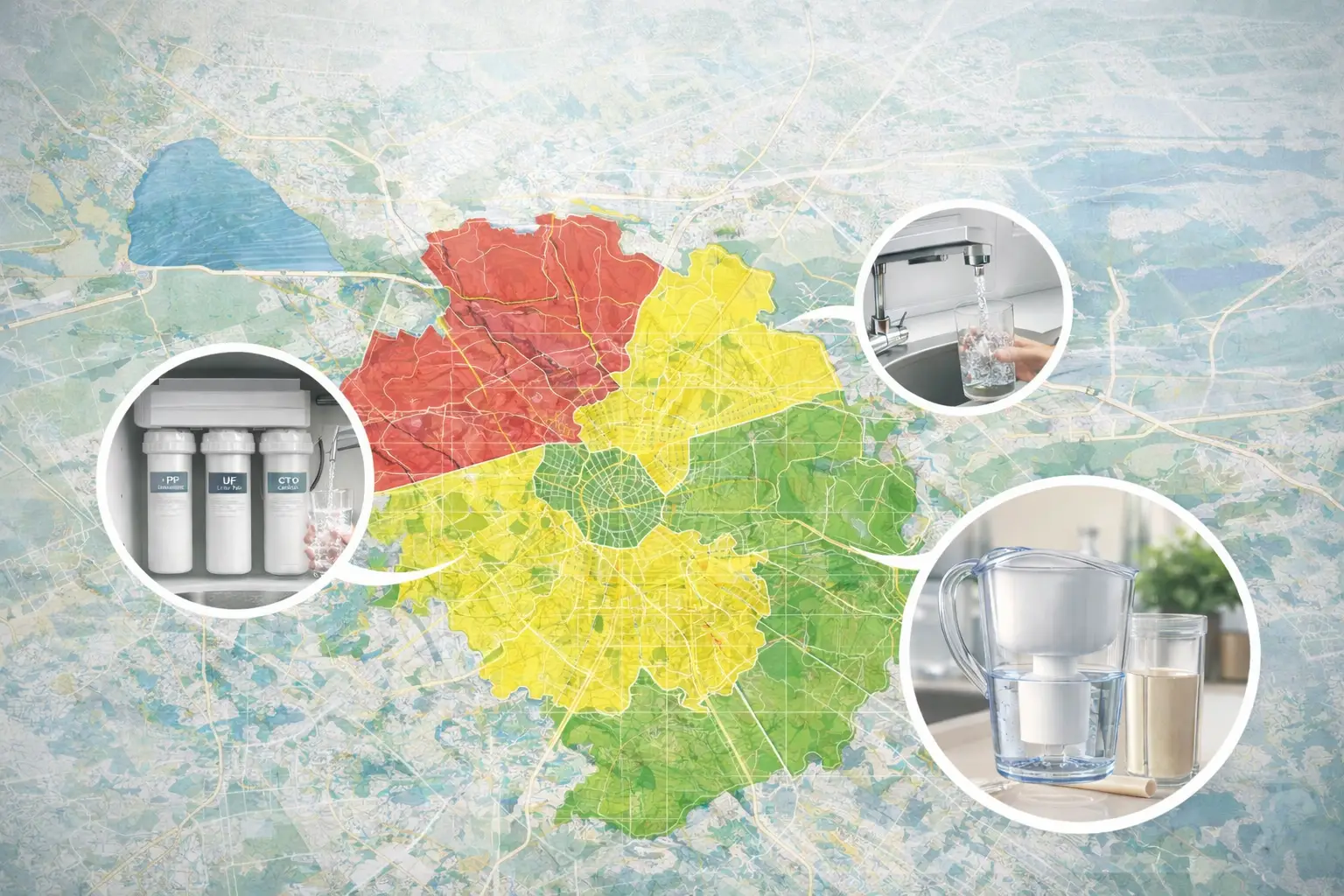 Качество воды в Минске по районам: где нужен фильтр больше всего