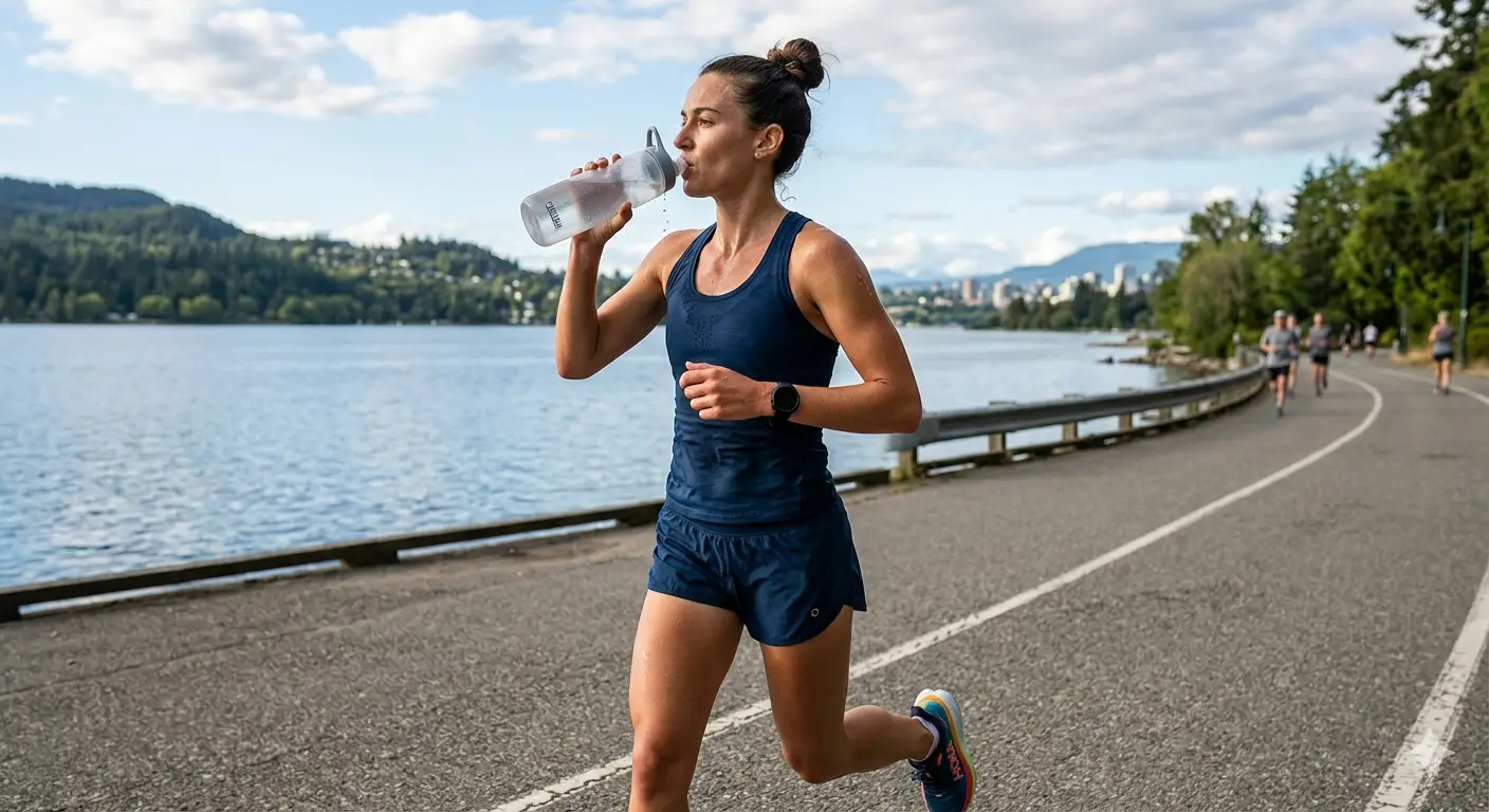 Вода для спортсменов: сколько пить и какую воду выбрать