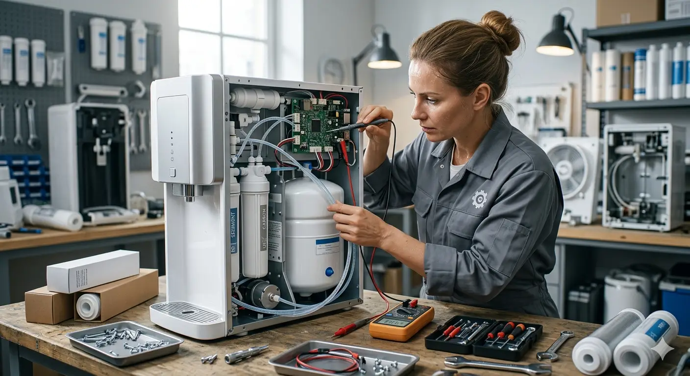 Частые поломки пурифайеров: диагностика и решение